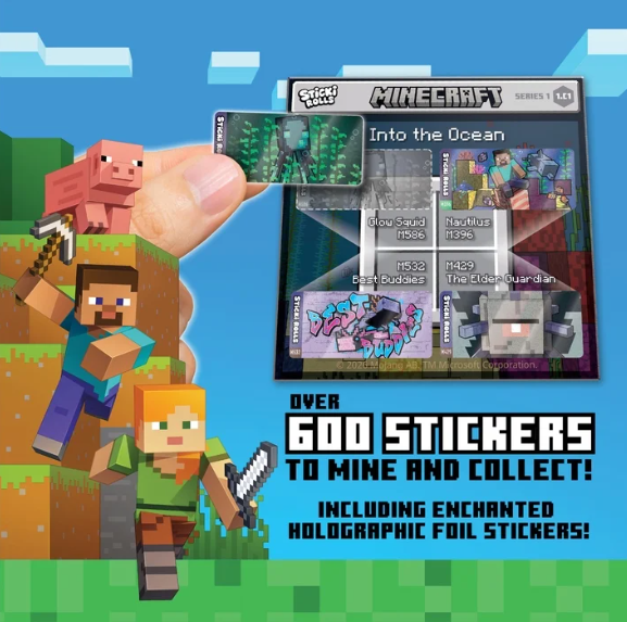 Sticki Rolls Minecraft Capsule