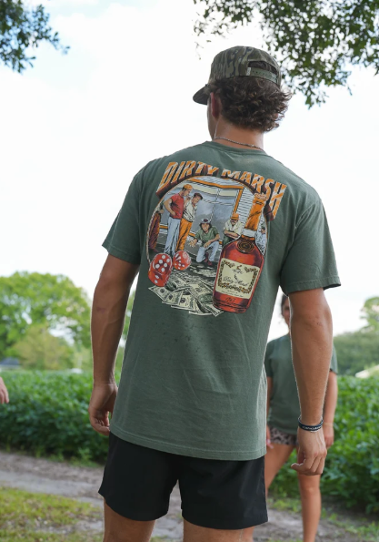 Dice Game Tee | Moss