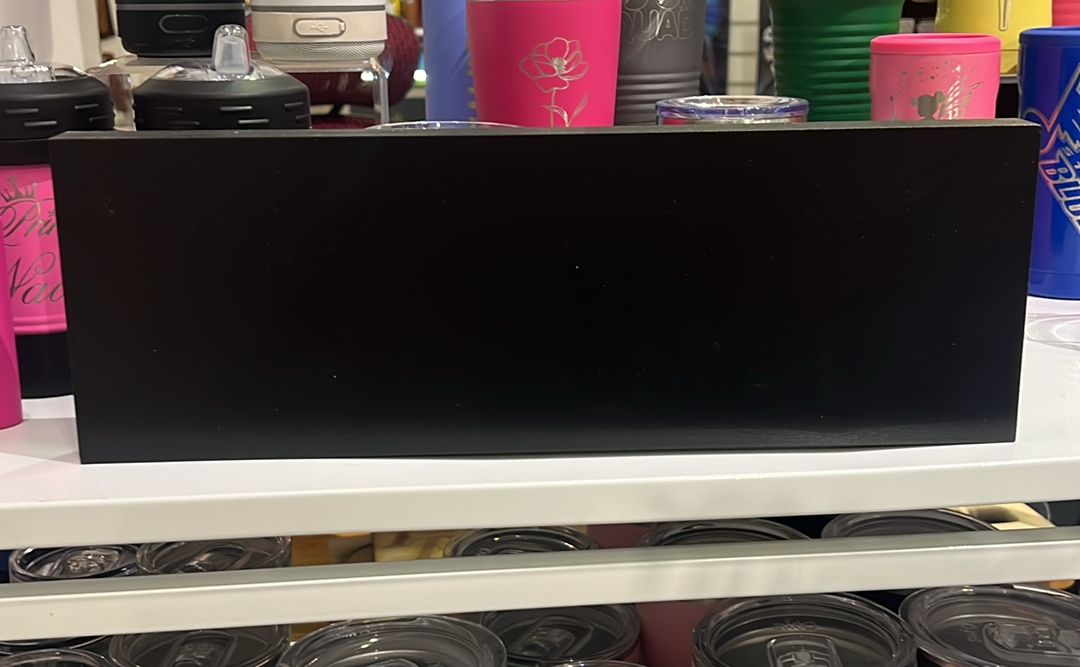 Black Plaque 15.75x5.5