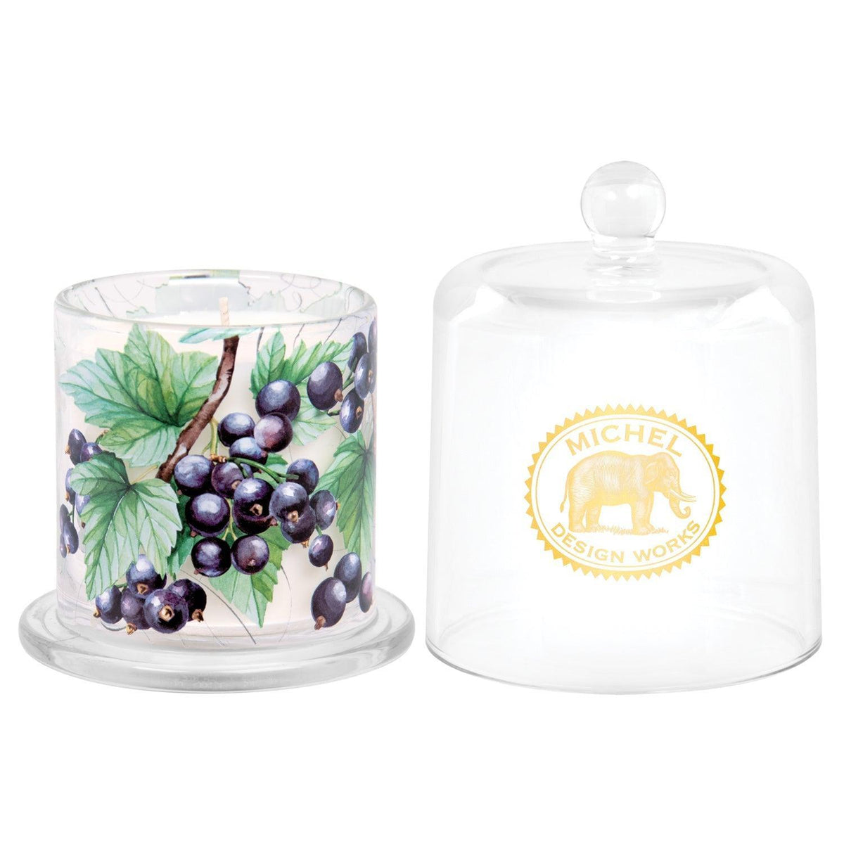 Cassis Cloche Candle