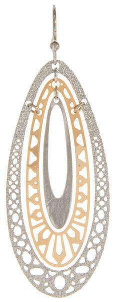 Triple Oval Filigree Earring