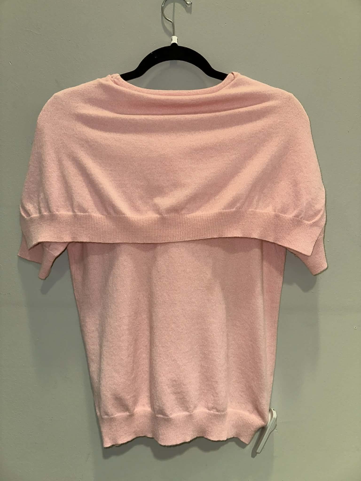 Pink Prep Short Sleeve Sweater