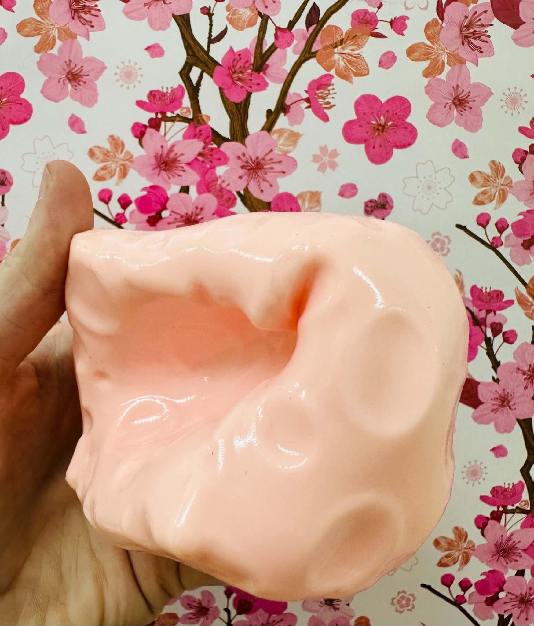 Pink Squishy Small Cheese