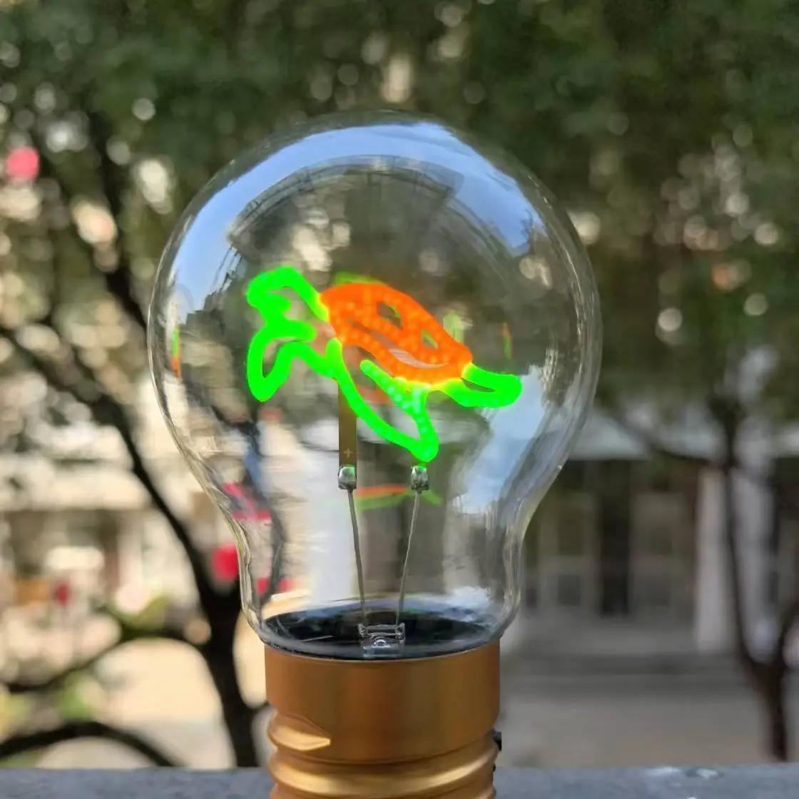 Neon Lightbulbs