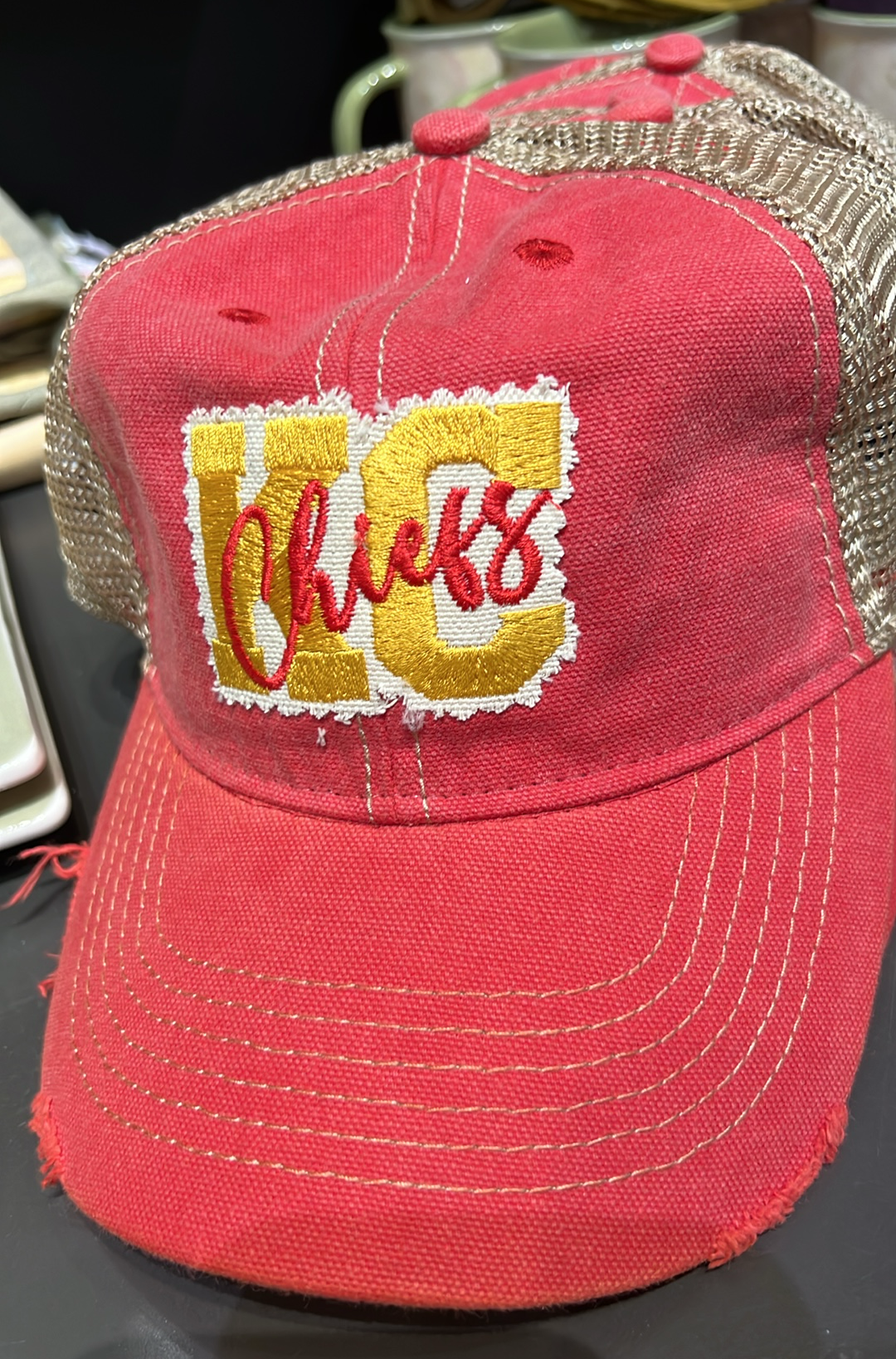 KC Chiefs Patch Hat