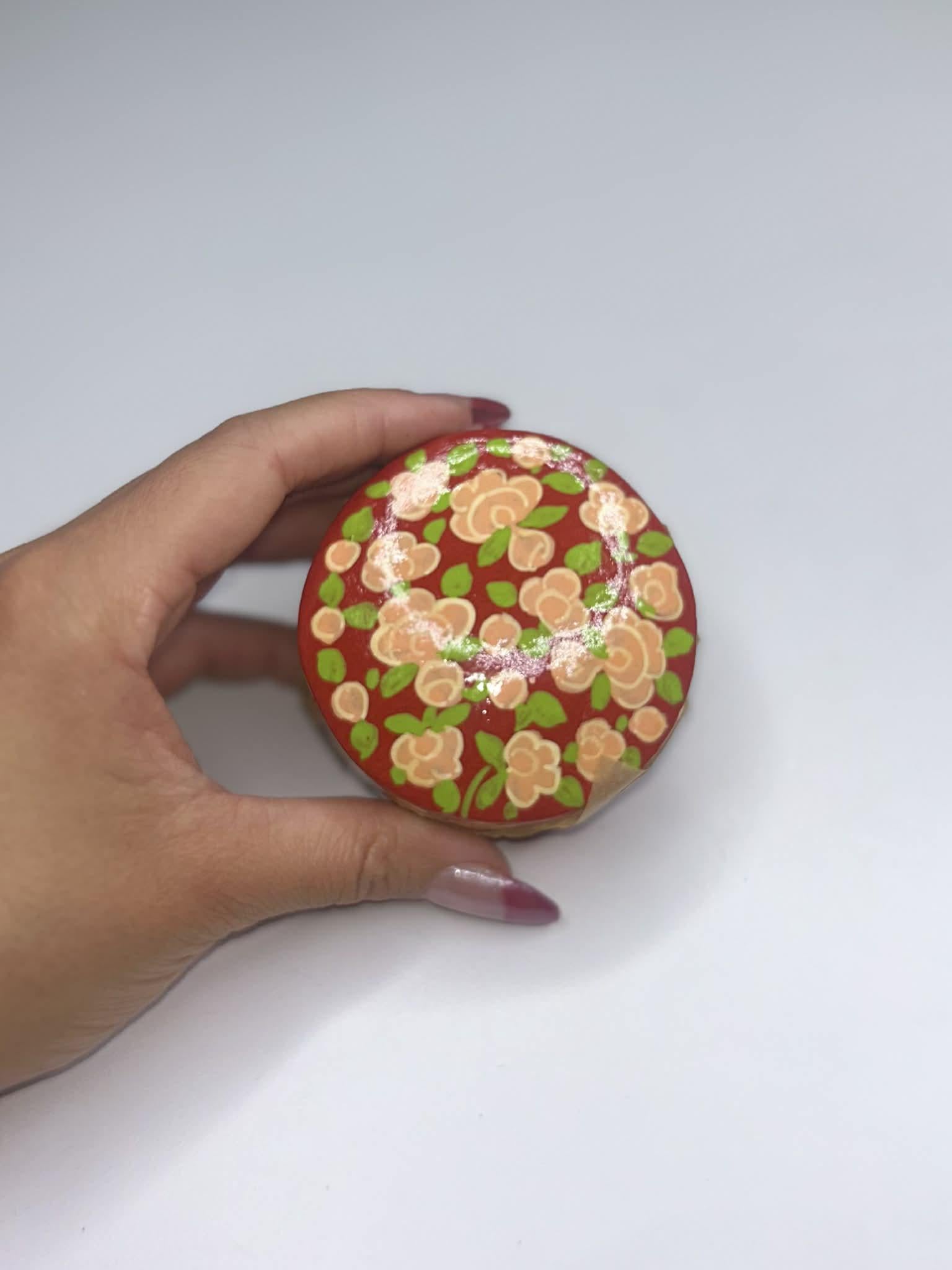 Papier Mache Round Assorted Boxes