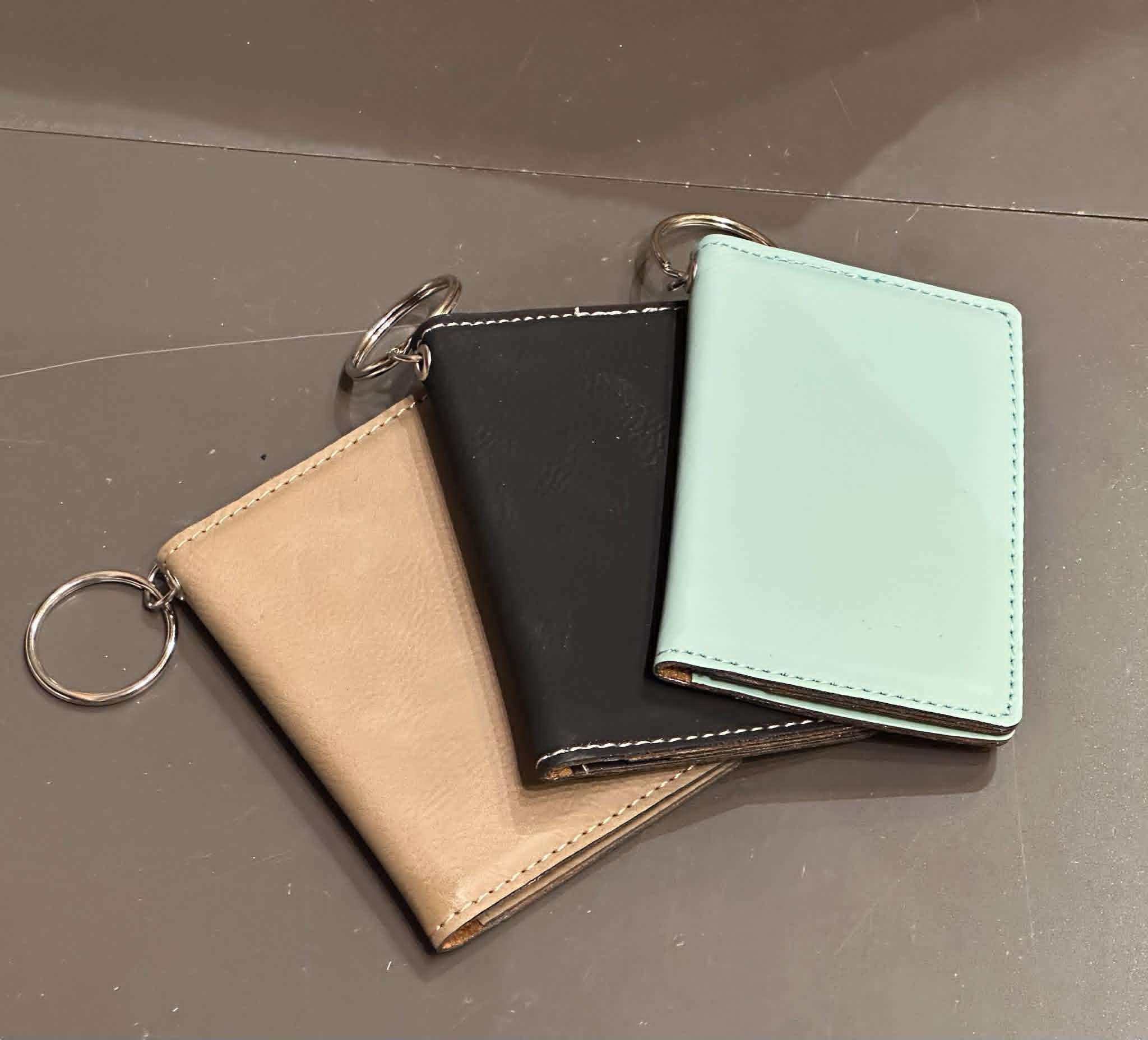 Engravable Keychain Wallet