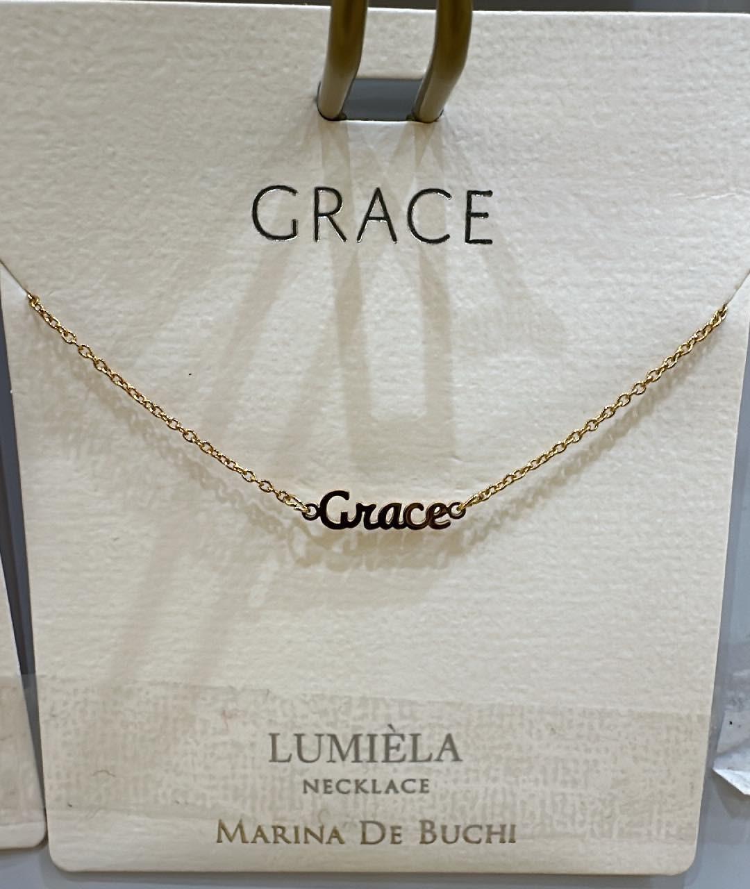 Grace Name Necklace