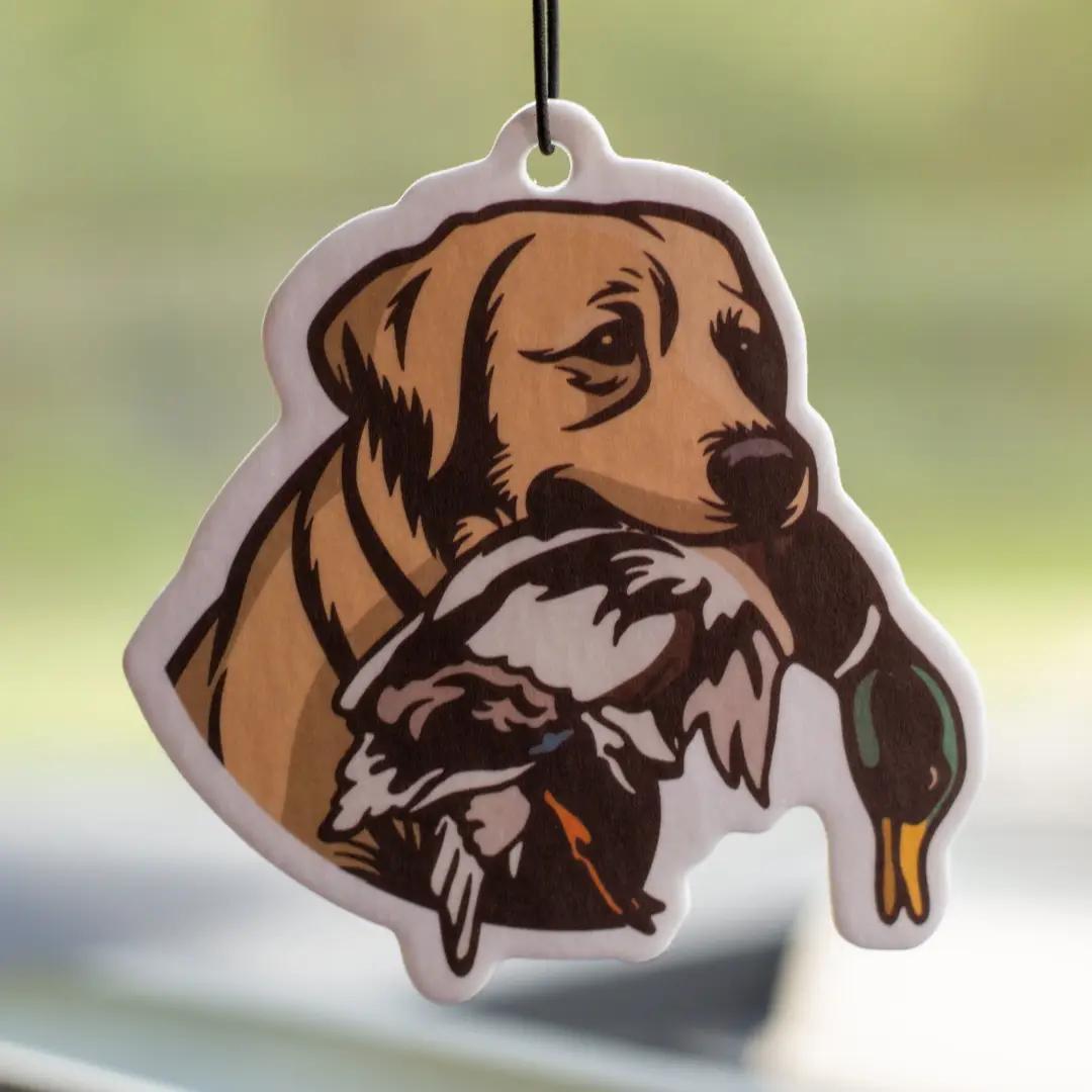 Yellow Lab - Air Freshener - Forest Rain
