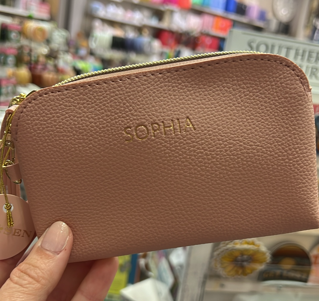 Sophia Pink Wristlet