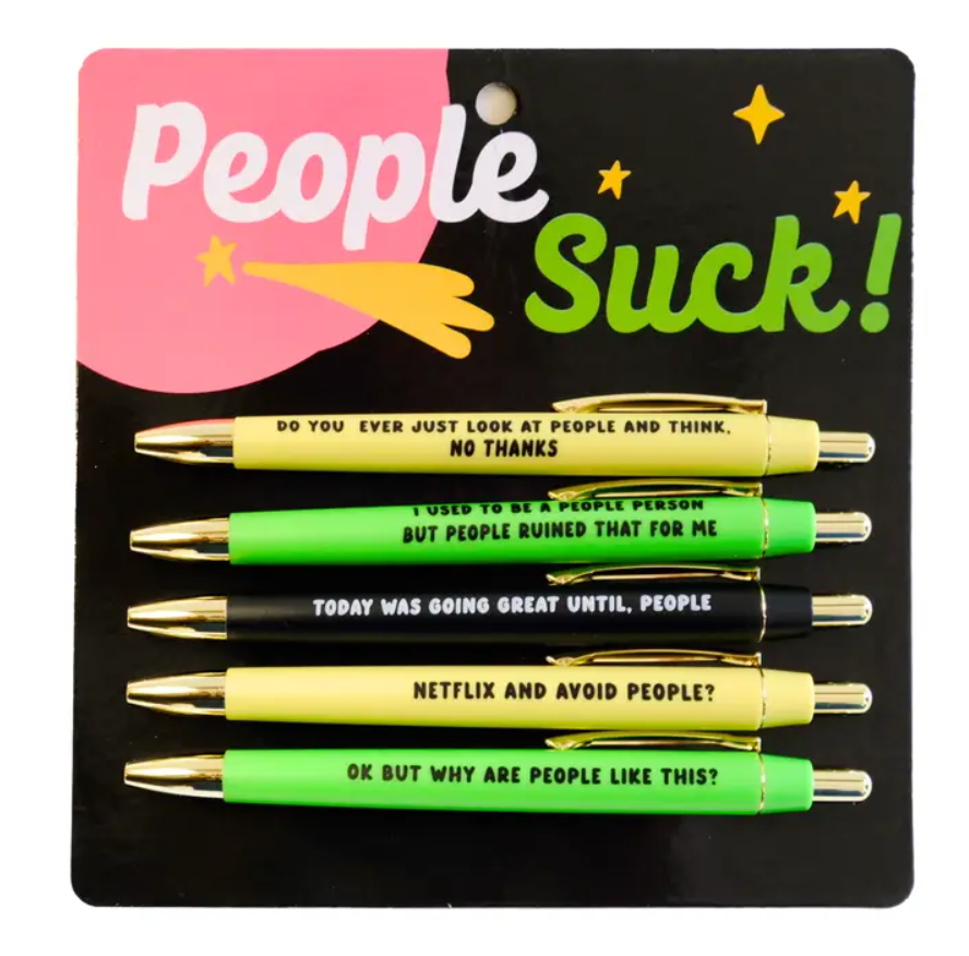 People Suck Pen Set