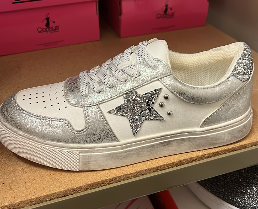Constellation Silver Sneakers