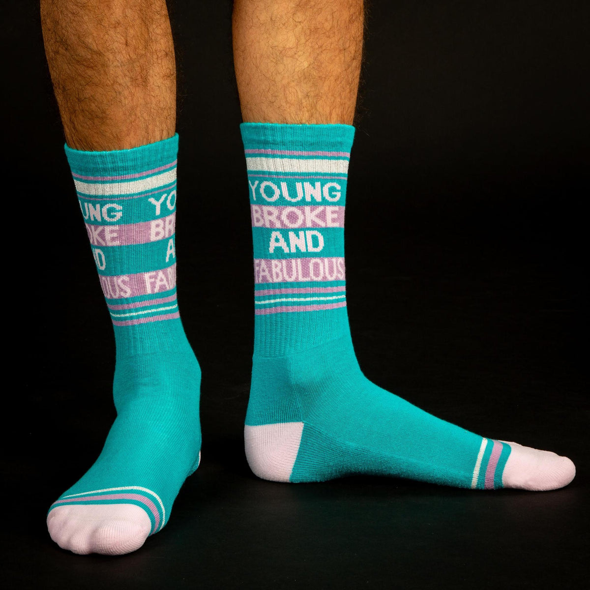 Young Broke & Fabulous Socks