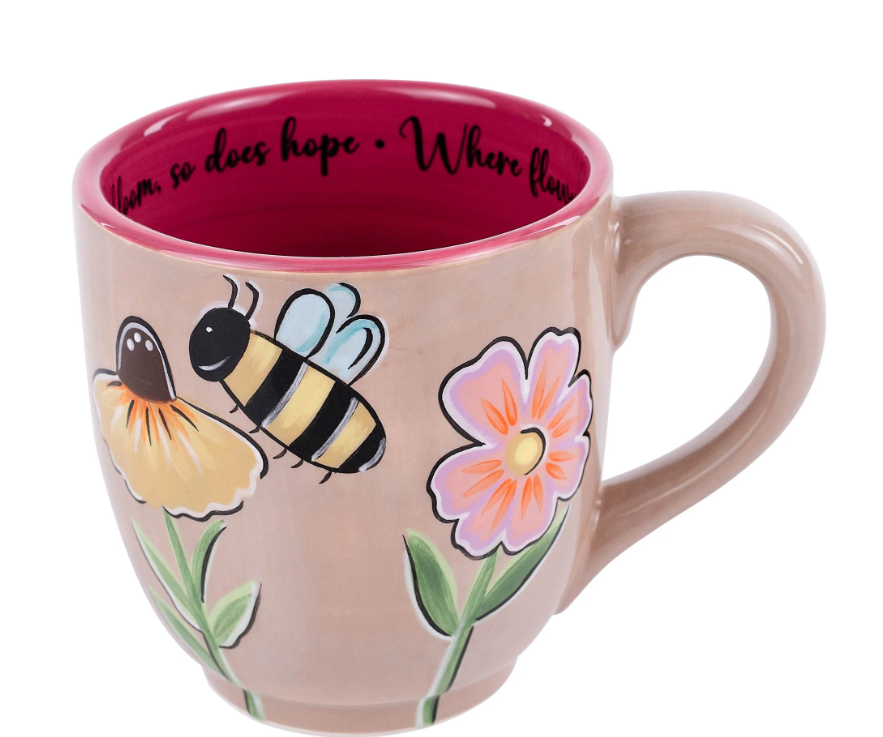 Wildflower Bee Mug