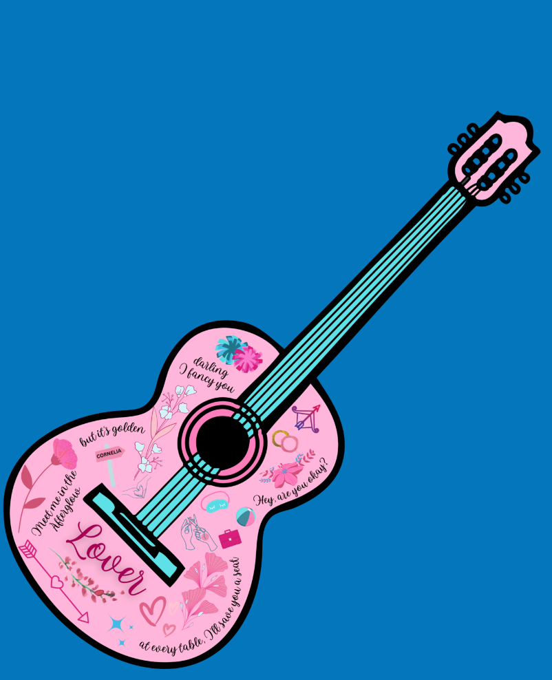 Pink Guitar Tee