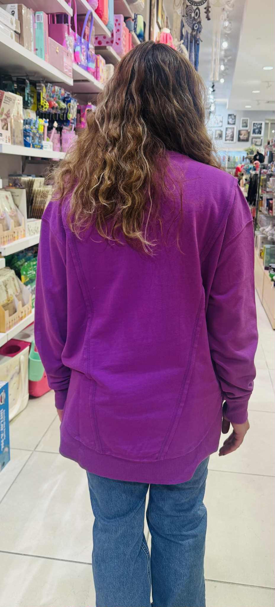 Sunrise to Sunset Sweatshirt Hibiscus