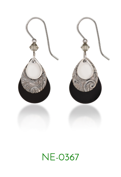 Silver Forest Earrings #4