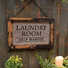 Laundry Window Sign
