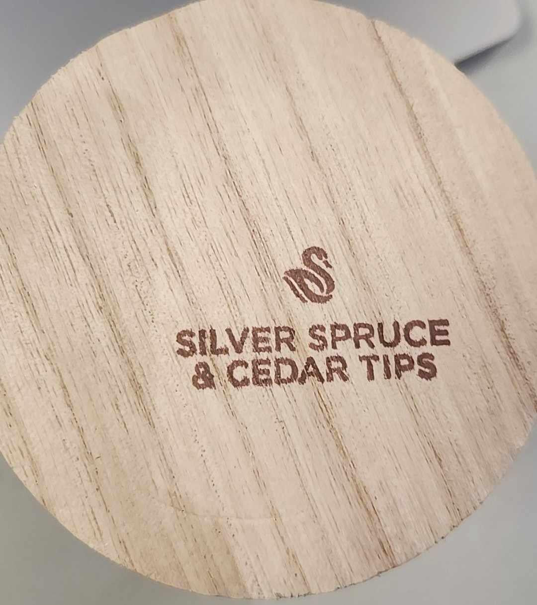 Swan Creek SILVER SPRUCE & CEDAR TIPS Timeless Jar Candle