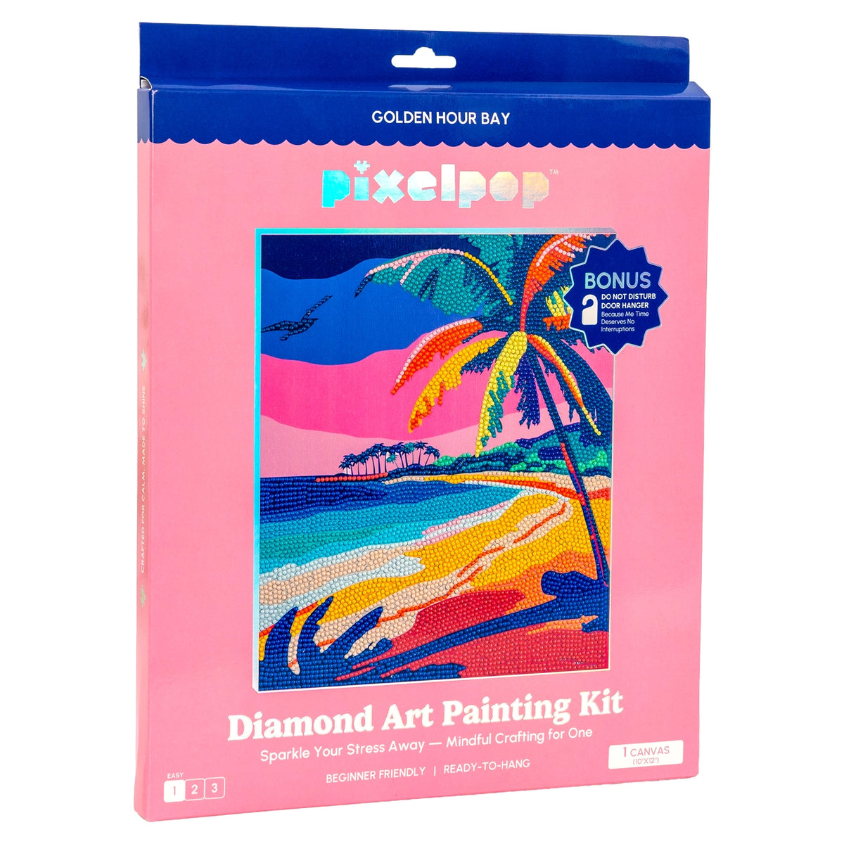 Craft Hero Pixelpop™ - Golden Hour Bay - Diamond Art Reset Kit