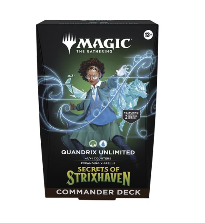Wizards of the Coast Magic: The Gathering - Secrets Of Strixhaven (Commander Deck) - Styles May Vary