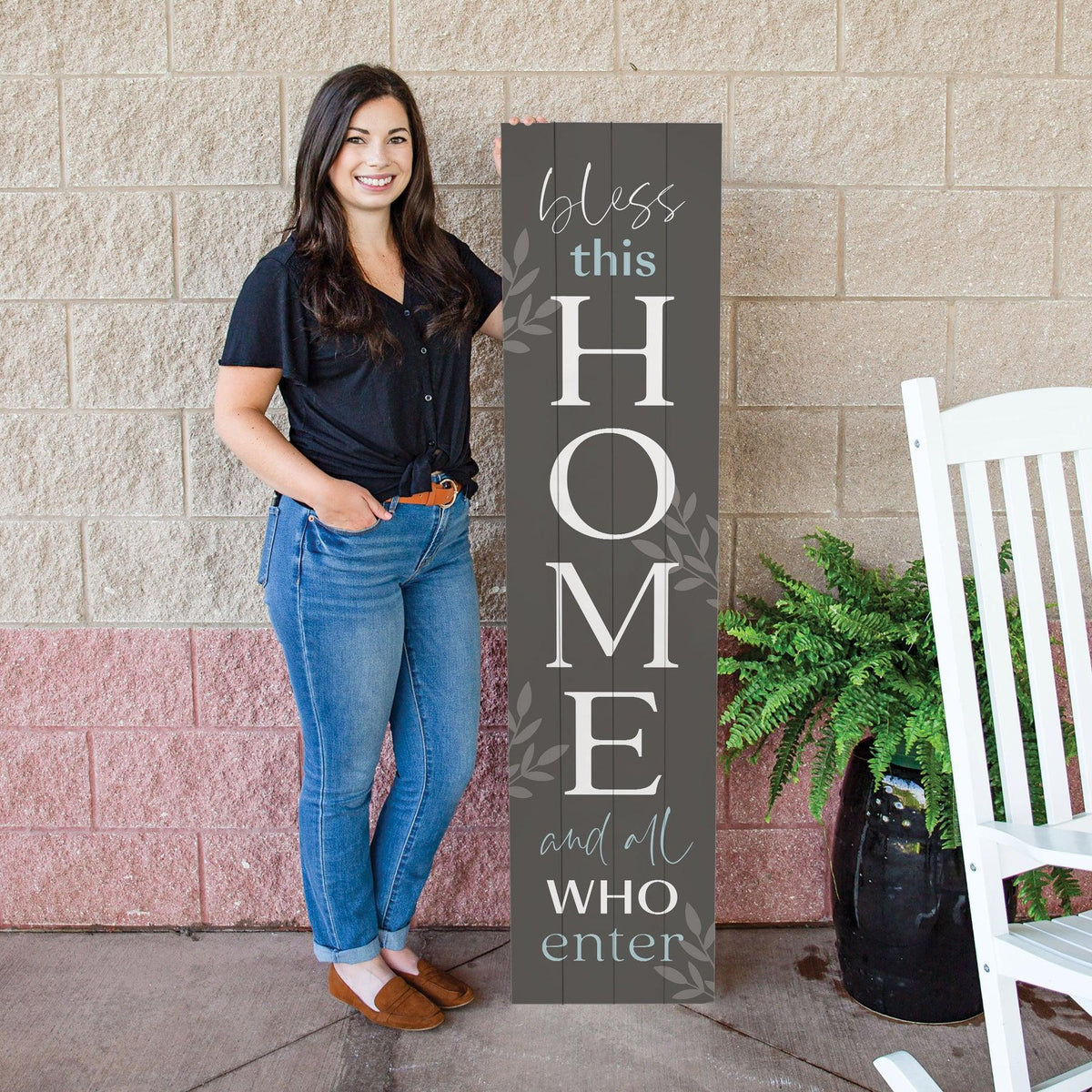 Bless This Home Porch Sign
