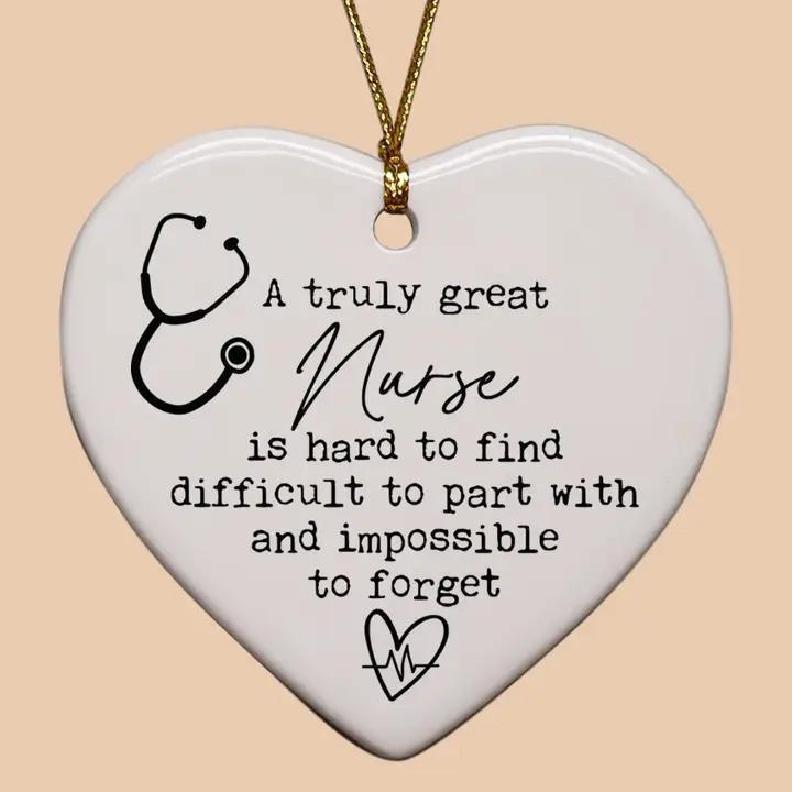 Glass Heart Ornaments