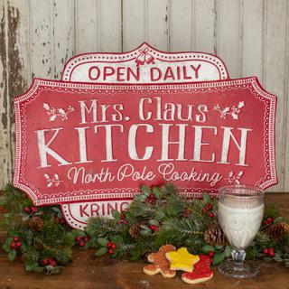 MRS Clause Kitchen Sign