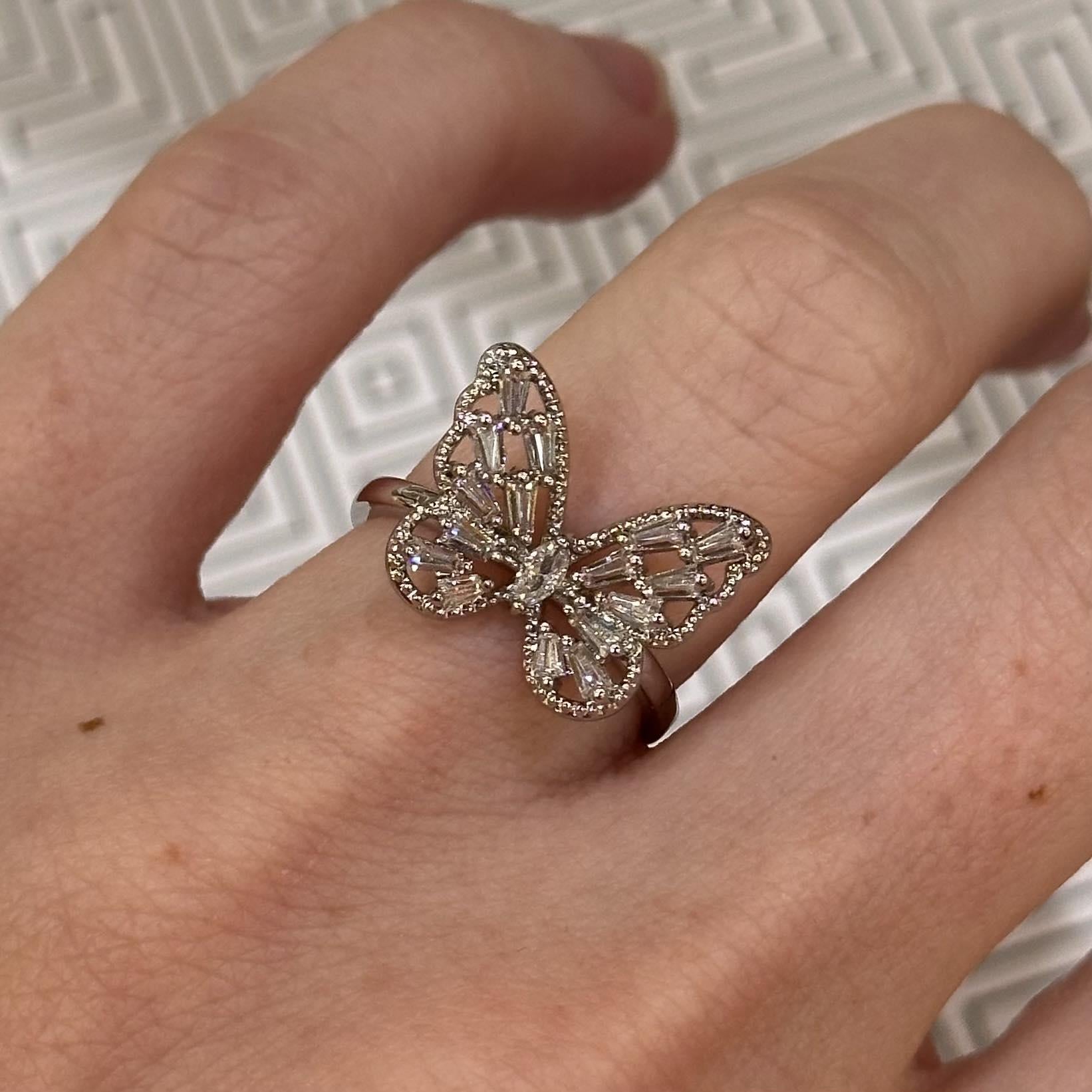 Style 6587 Butterfly Ring