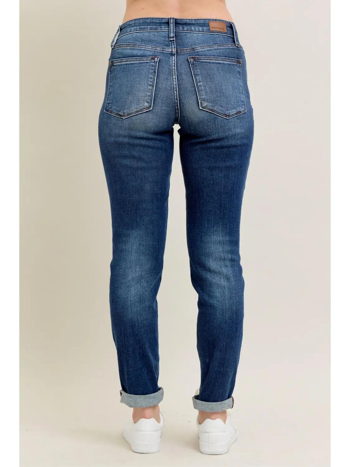 Judy Blue Core Cuffed Slim Fit