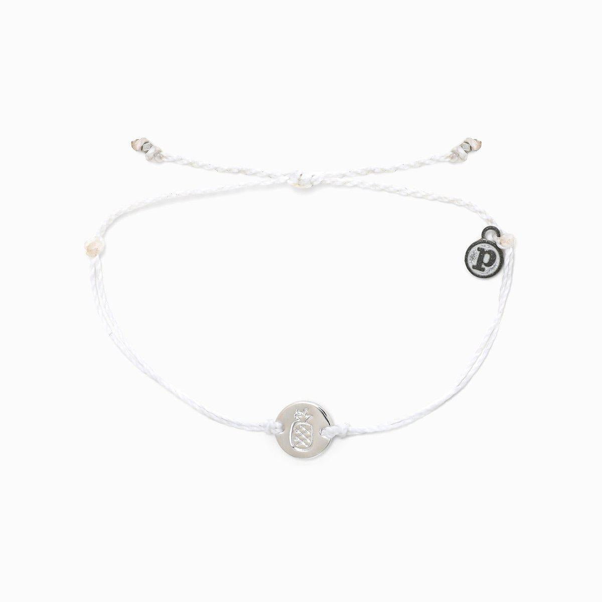 Pineapple Coin Charm Bracelet