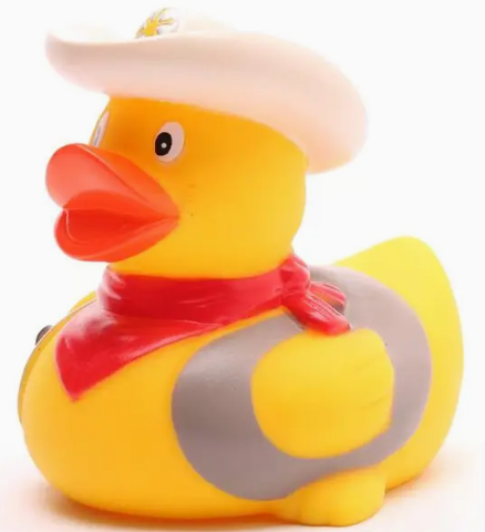 Cowboy Rubber Duck