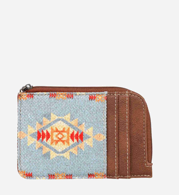 Wrangler Mini Zip Card Case