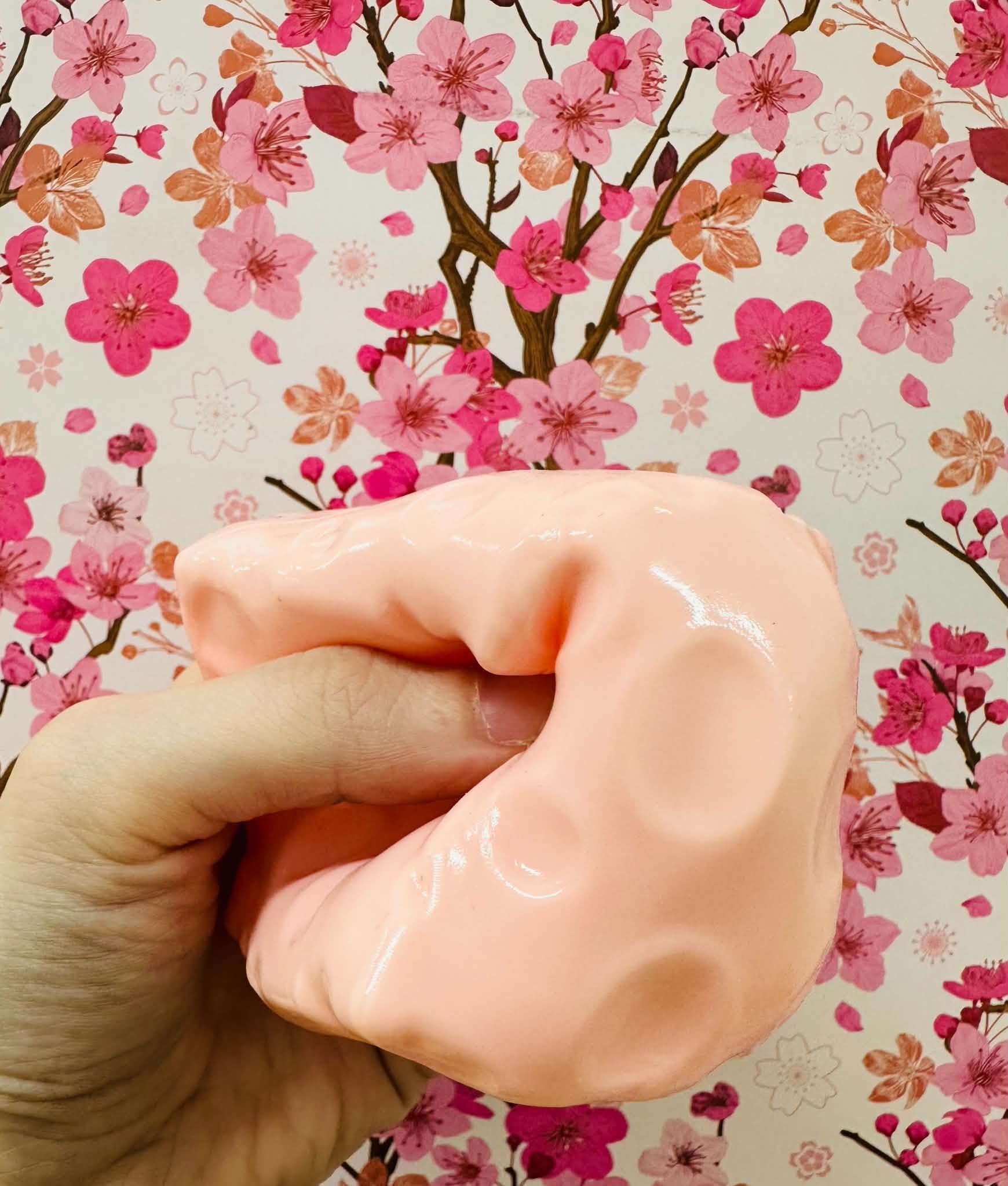 Pink Squishy Small Cheese