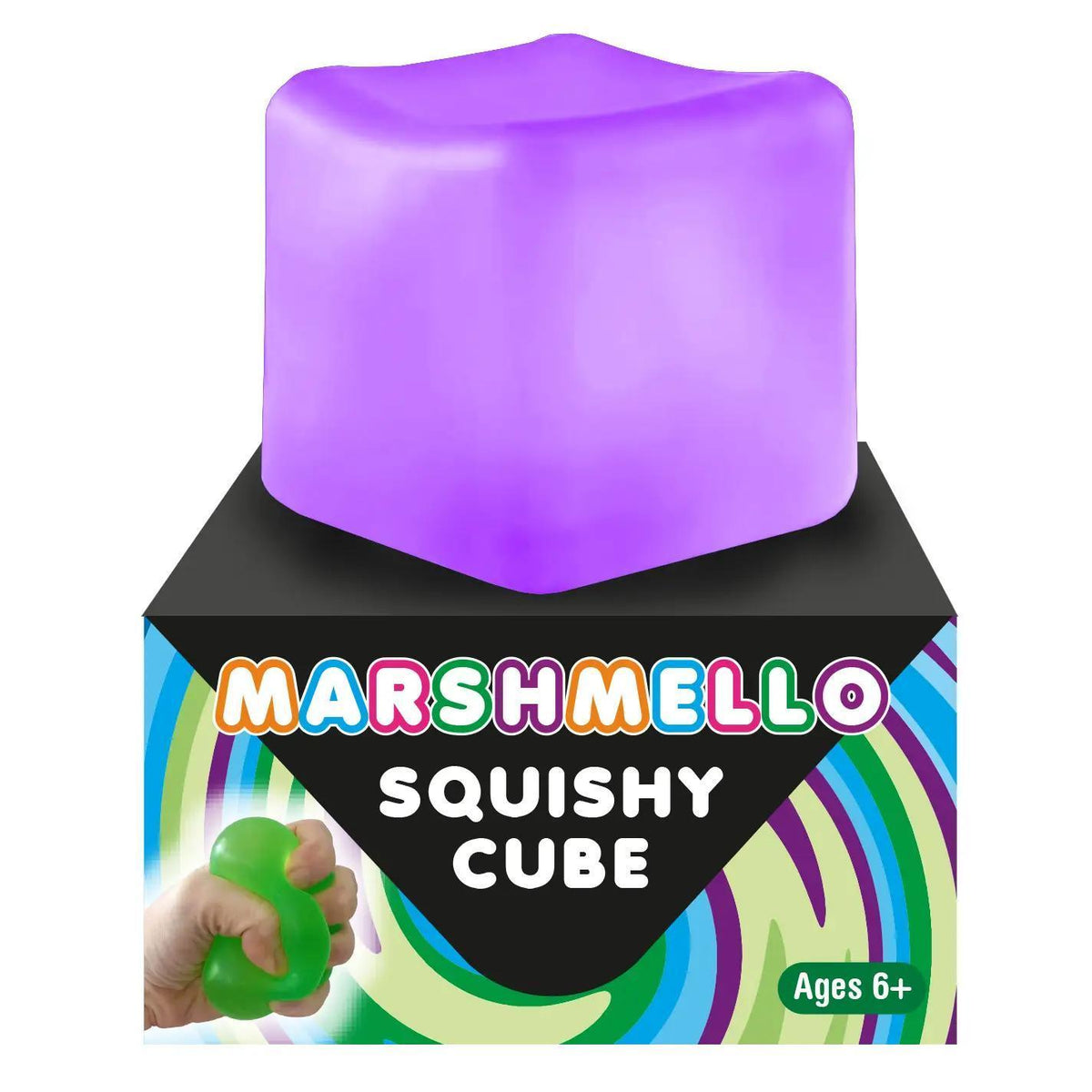 Marshmello Squishy Cube