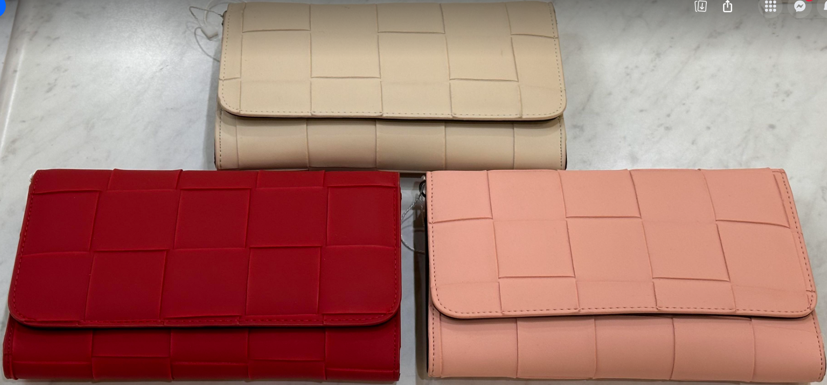 Leather Cross Body Wallet