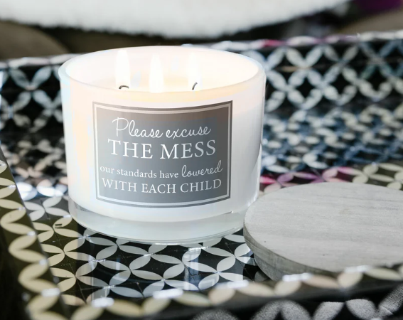 Excuse The Mess Candle