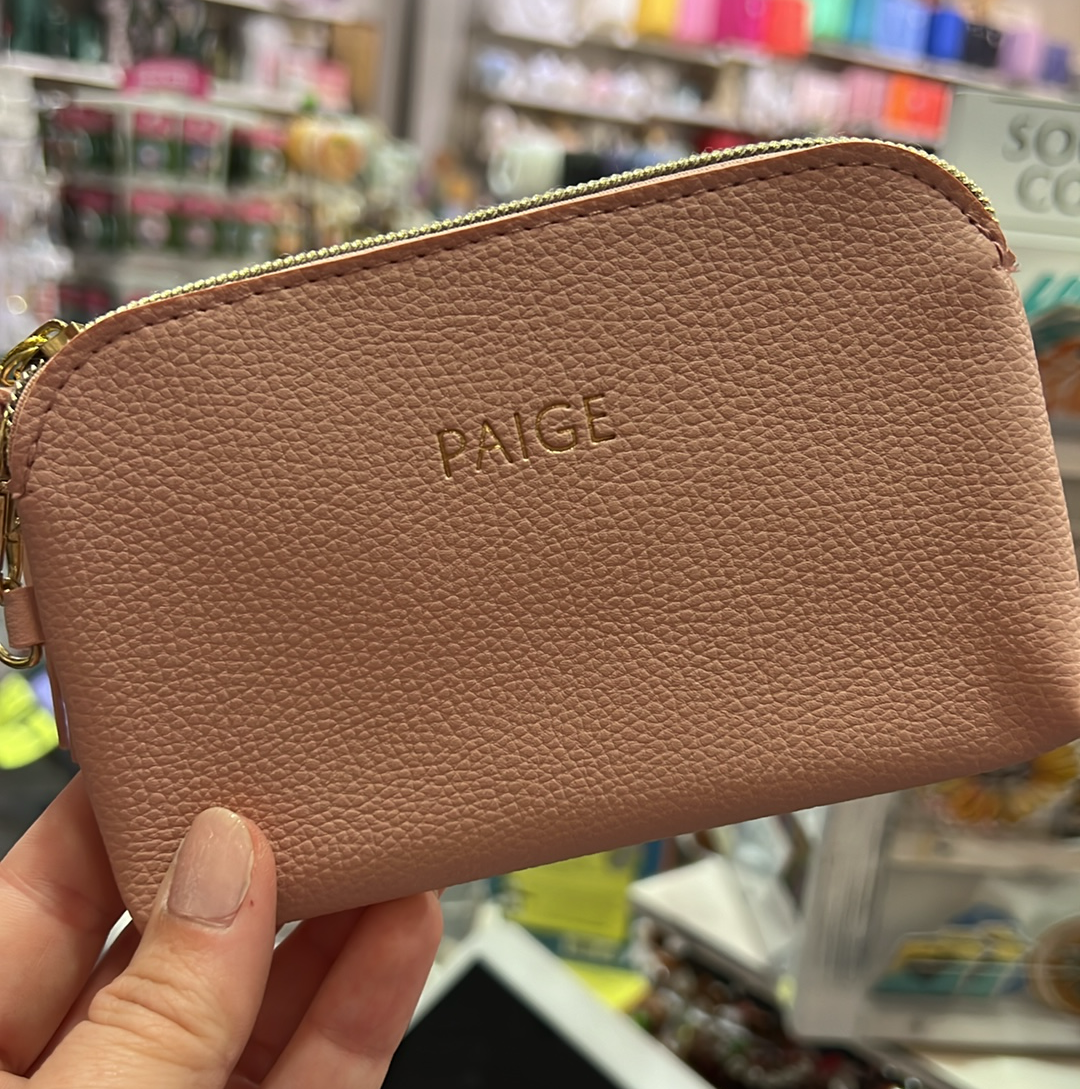 Paige Pink Wristlet