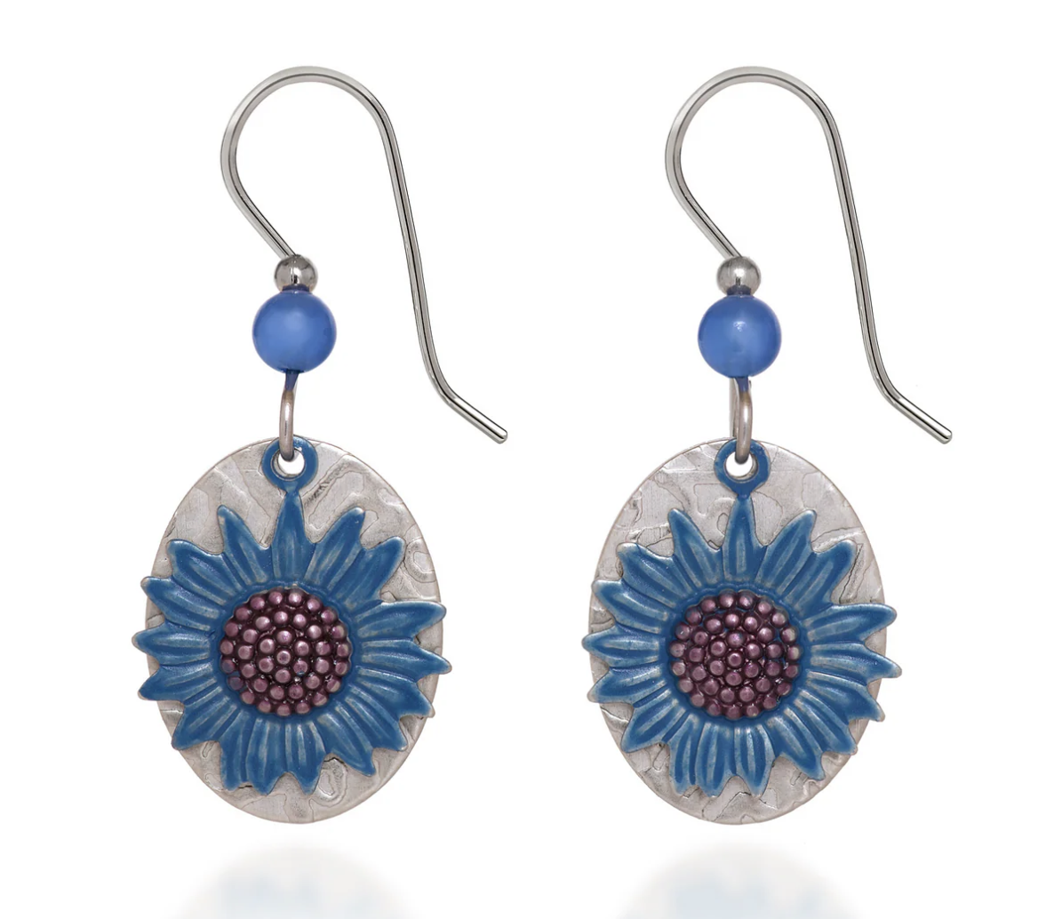 Silver Forest Earrings #1