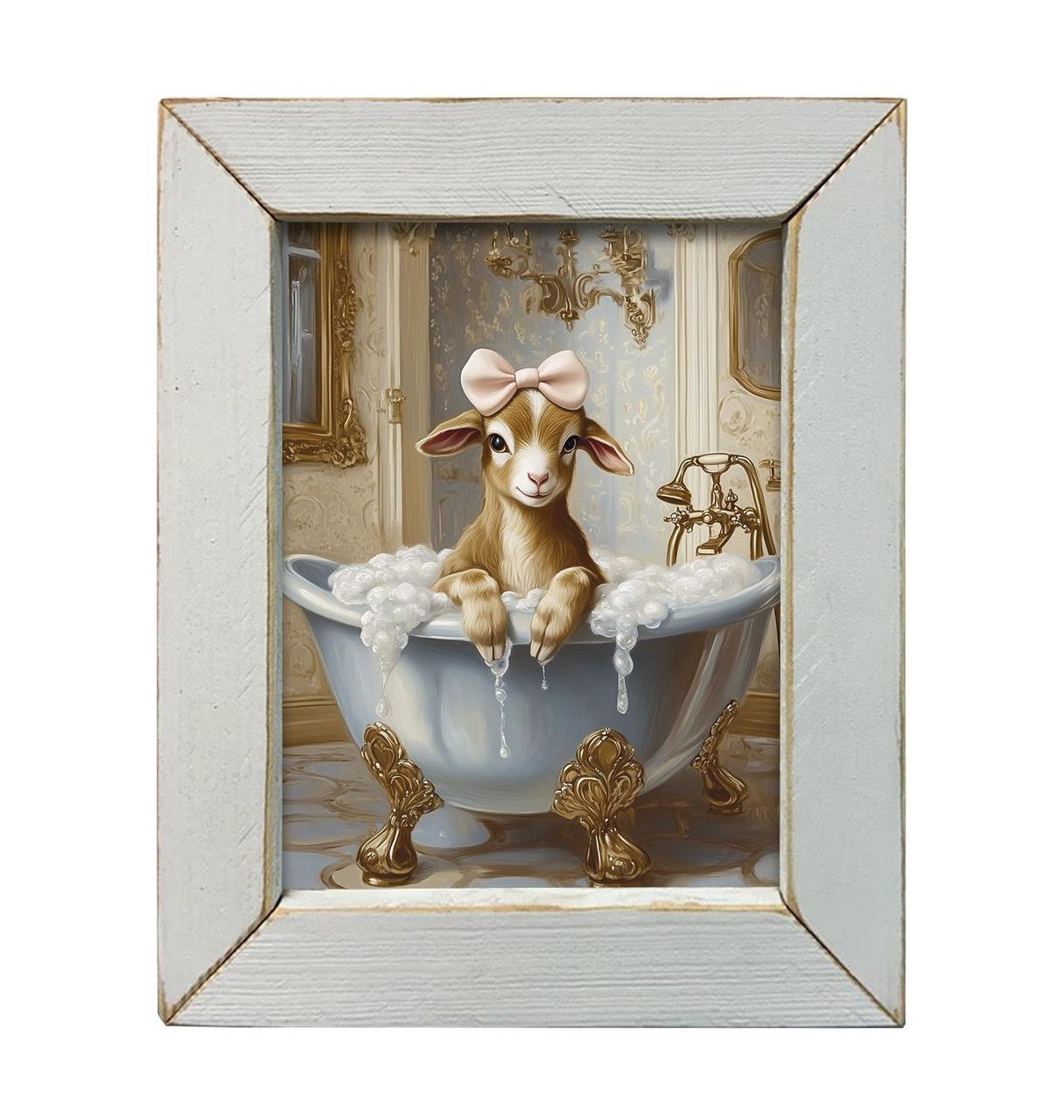 Funny Bathtub Framed Images