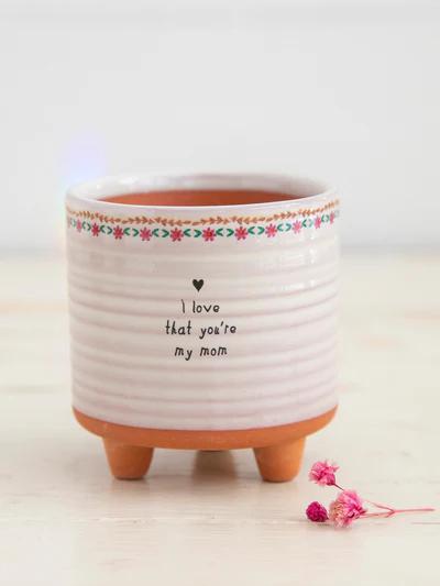 Love Mom Planter