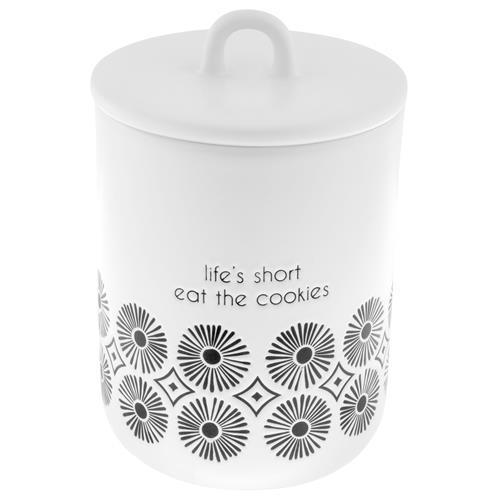 Life is Short Eat The Cookies Canister