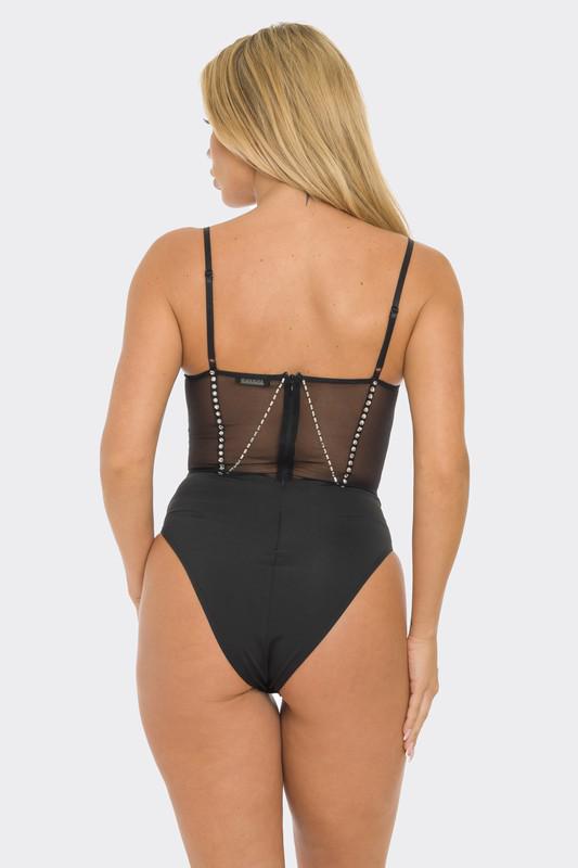 Rhinestone Bodysuit