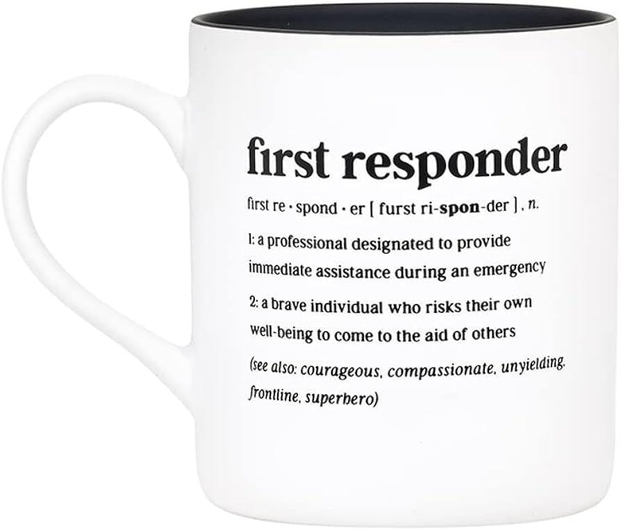 First Responder Definition Mug