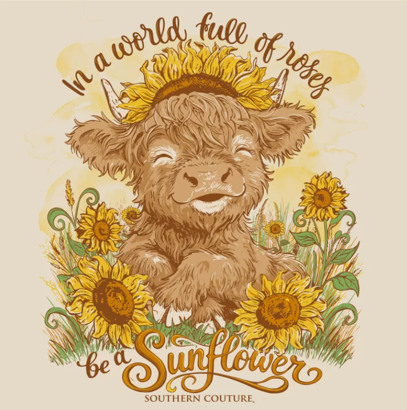 SC Classic Be A Sunflower Cow - Natural