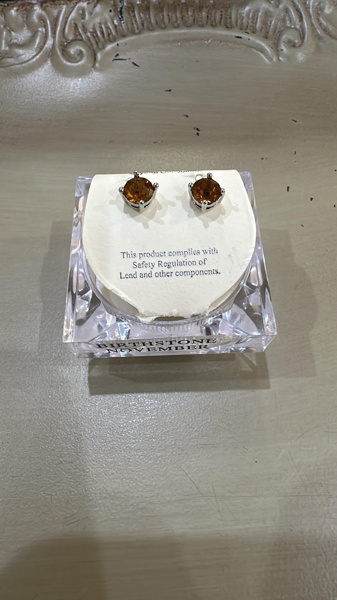 Birthstone Earrings