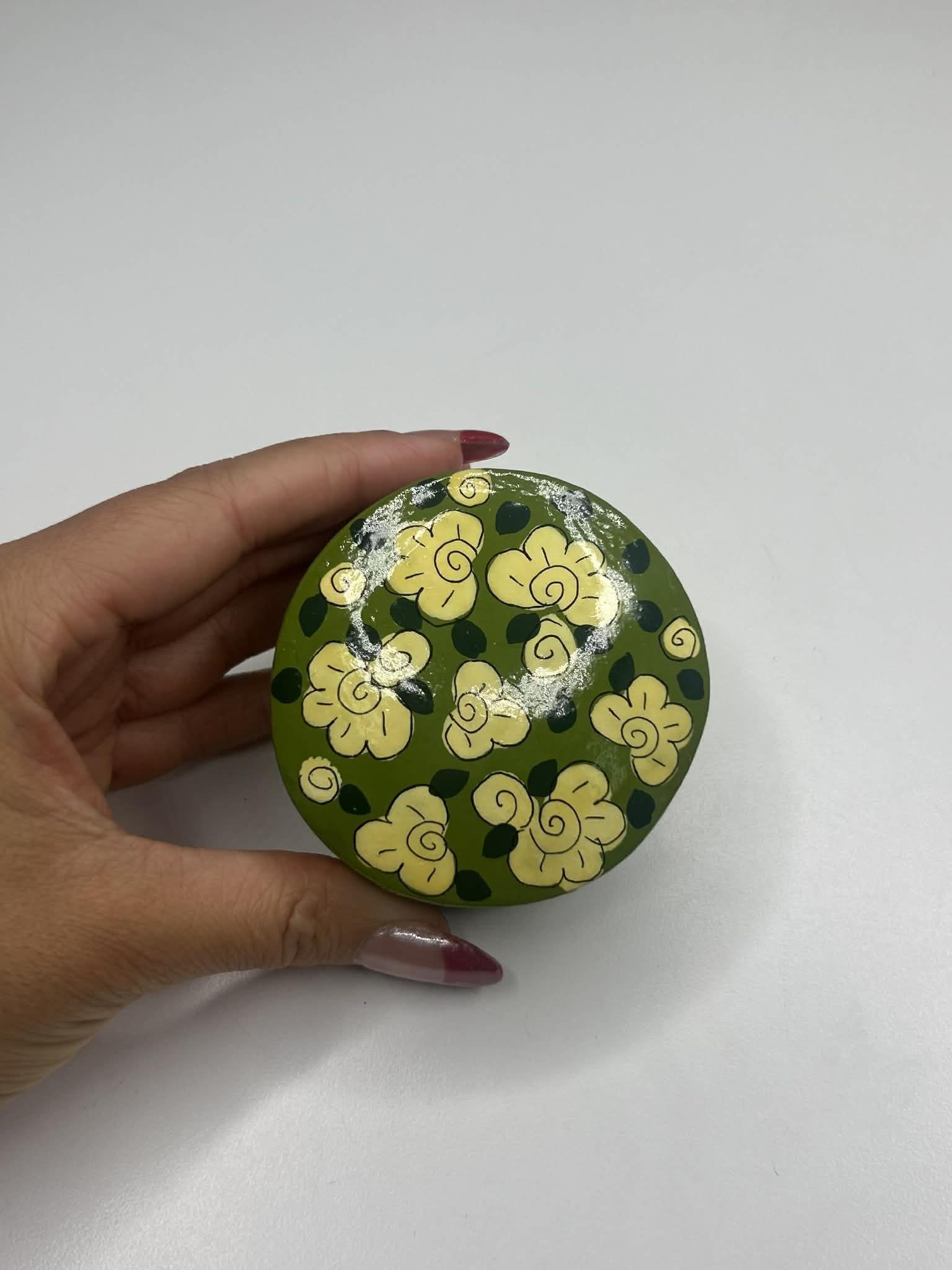 Papier Mache Round Assorted Boxes