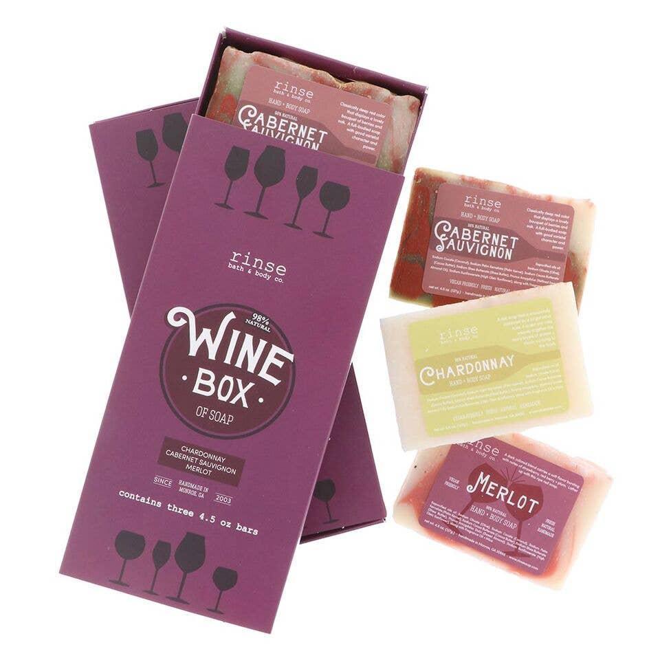 Box Of Wine Soap