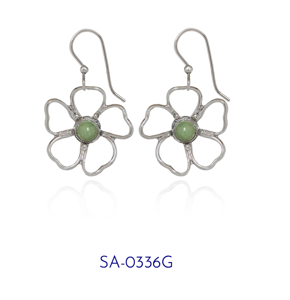 Silver Forest Earrings #3