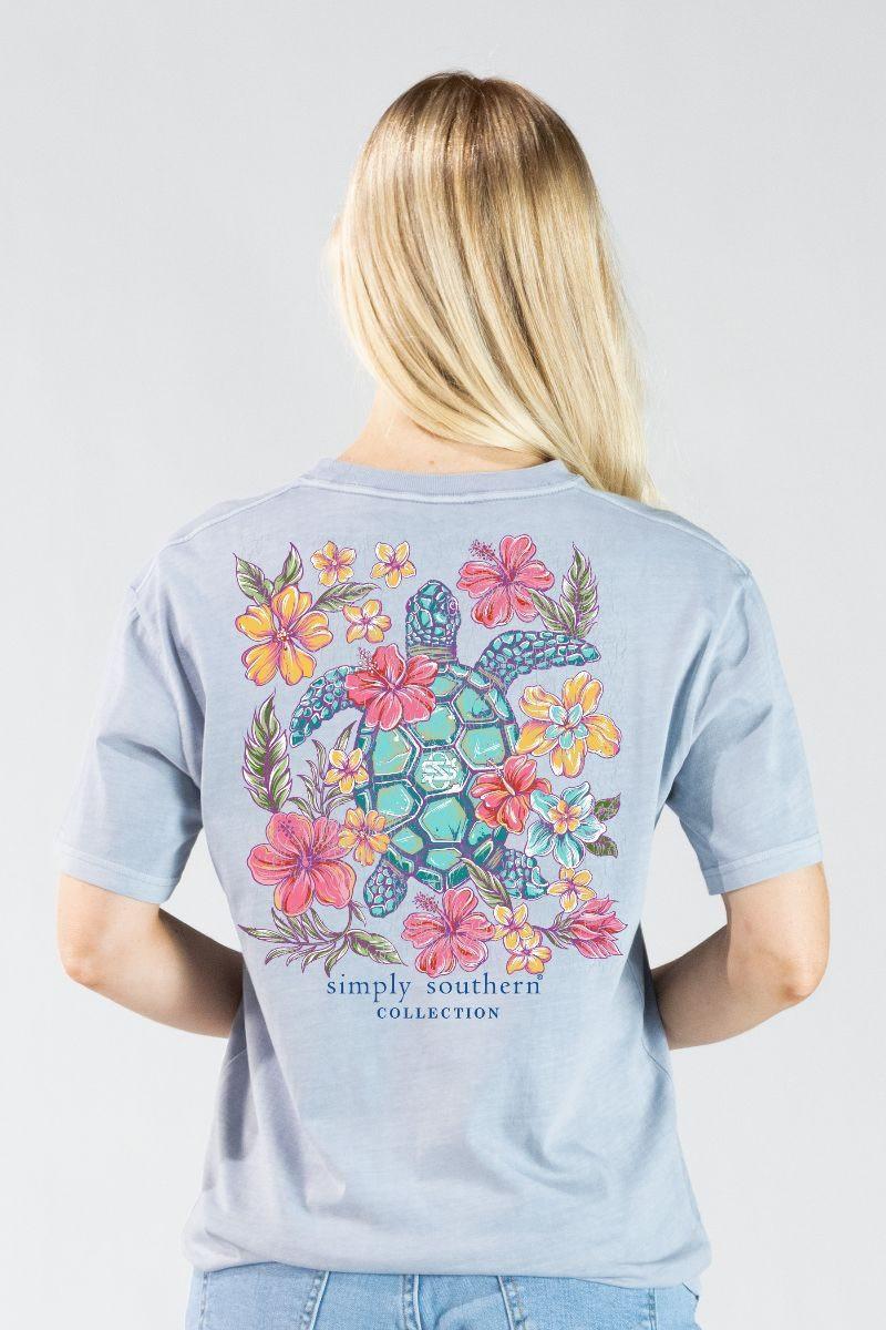 Simply Southern Mineral Washed Turtle Tee